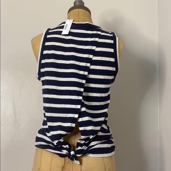 J.Crew Striped Tank XS New With Tags - Picture 4 of 8